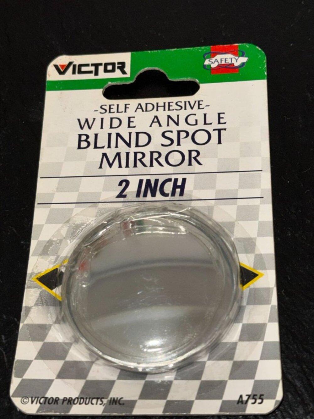 Victor Self-Adhesive 2-Inch Wide Angle Blind Spot Mirror